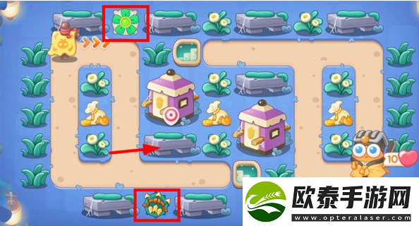 保卫萝卜4阿波道长第14关攻略