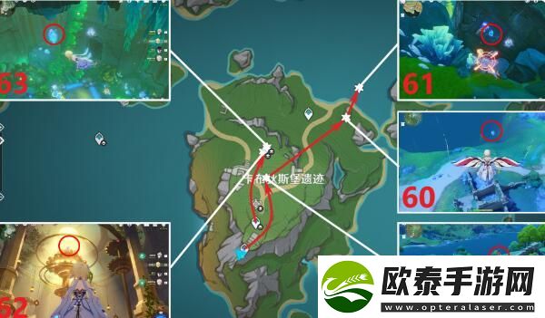 原神伊黎耶林区水神瞳位置一览
