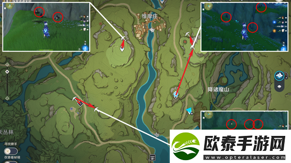 原神4.3快速收集铁矿方法