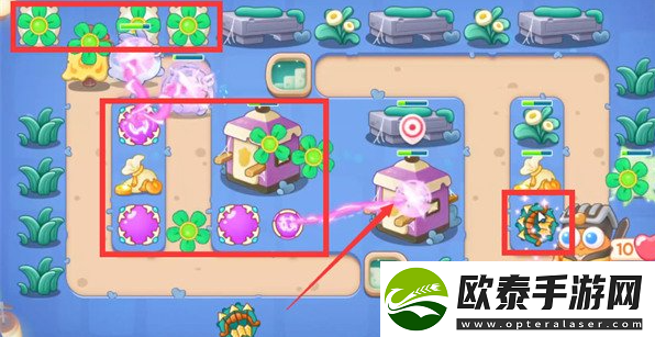 保卫萝卜4阿波道长第14关攻略