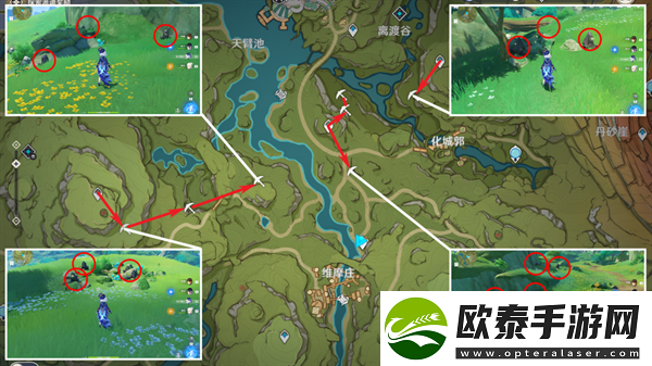 原神4.3快速收集铁矿方法