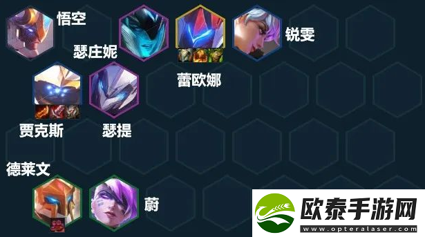 云顶之弈s8t0阵容推荐
