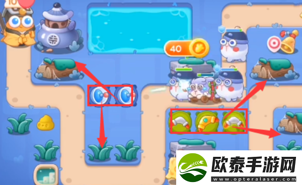 保卫萝卜4阿波道长第22关攻略