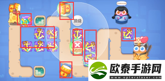 保卫萝卜4阿波道长第5关攻略