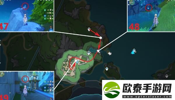 原神伊黎耶林区水神瞳位置一览