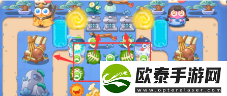 保卫萝卜4阿波道长第46关攻略