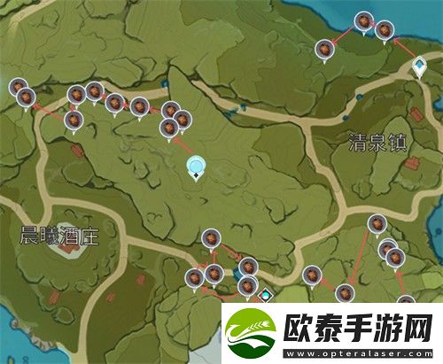 原神松果采集位置地点一览