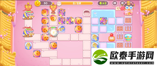 保卫萝卜4秋妃传第81关怎么过