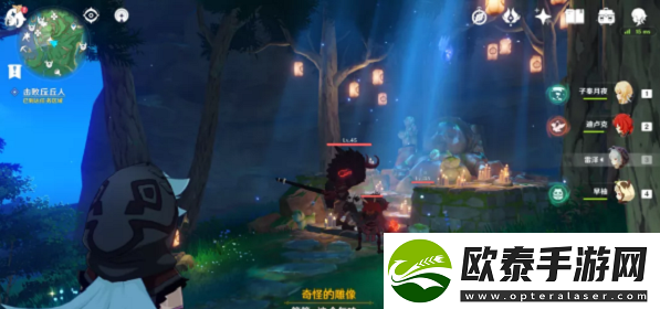 原神深林狸囃子寻找奇怪声音的源头位置一览