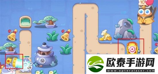保卫萝卜4阿波道长第3关攻略