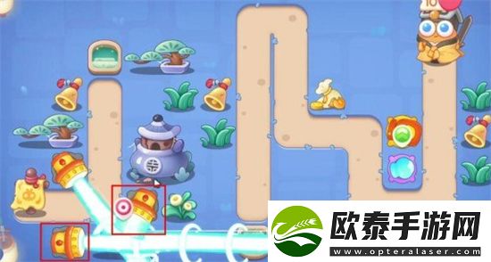 保卫萝卜4阿波道长第3关攻略
