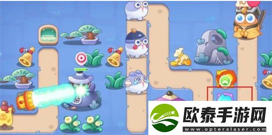 保卫萝卜4阿波道长第3关攻略