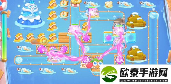 保卫萝卜4暖暖汤泉第15关攻略