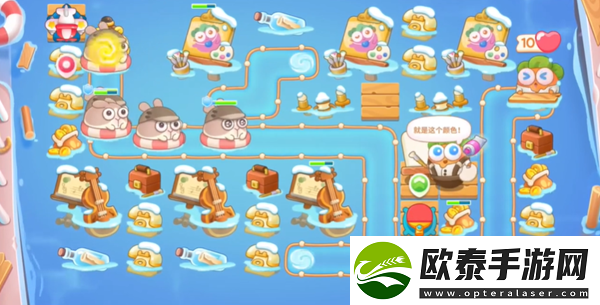 保卫萝卜4暖暖汤泉第6关攻略