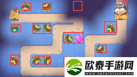 保卫萝卜4阿波道长第4关攻略