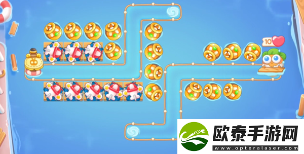 保卫萝卜4暖暖汤泉第5关攻略