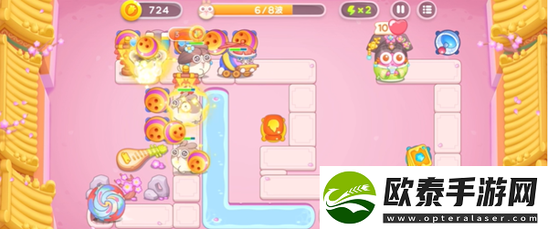 保卫萝卜4秋妃传第83关怎么过