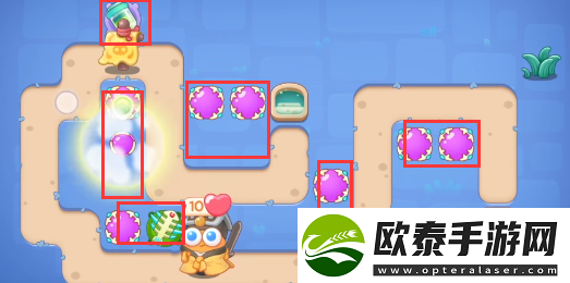 保卫萝卜4阿波道长第6关攻略