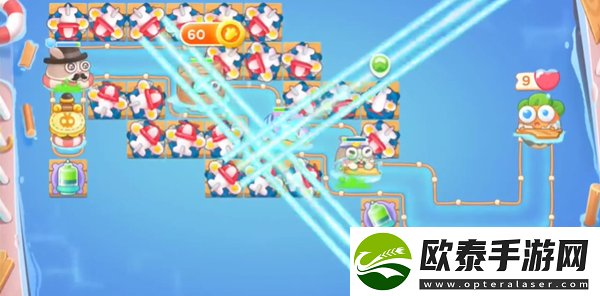 保卫萝卜4暖暖汤泉第11关攻略