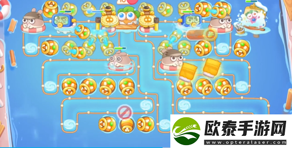 保卫萝卜4暖暖汤泉第9关攻略