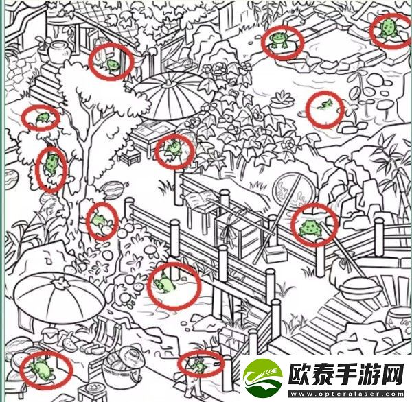 脑洞非常大找青蛙崽崽怎么过