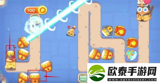 保卫萝卜4阿波道长第3关攻略