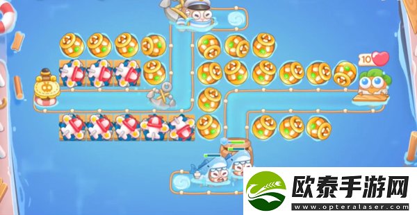 保卫萝卜4暖暖汤泉第5关攻略