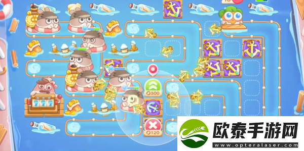 保卫萝卜4暖暖汤泉第8关攻略