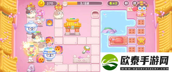 保卫萝卜4秋妃传第81关怎么过