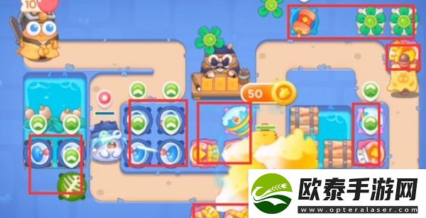 保卫萝卜4阿波道长第35关攻略