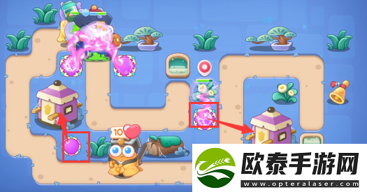 保卫萝卜4阿波道长第6关攻略