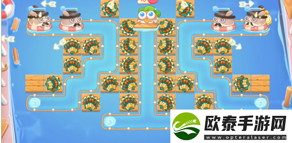 保卫萝卜4暖暖汤泉第3关攻略