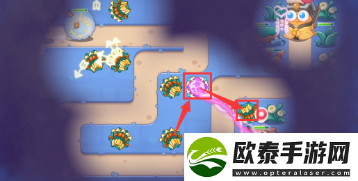 保卫萝卜4阿波道长第4关攻略