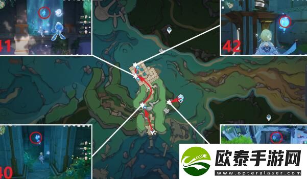 原神伊黎耶林区水神瞳位置一览