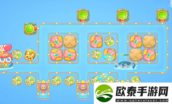 保卫萝卜4海的闺女第52关通关攻略