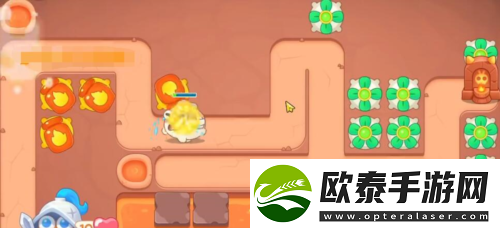 保卫萝卜4饿龙传说第54关怎么过