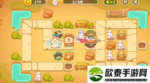 保卫萝卜4波仔很忙第二关无伤通关攻略