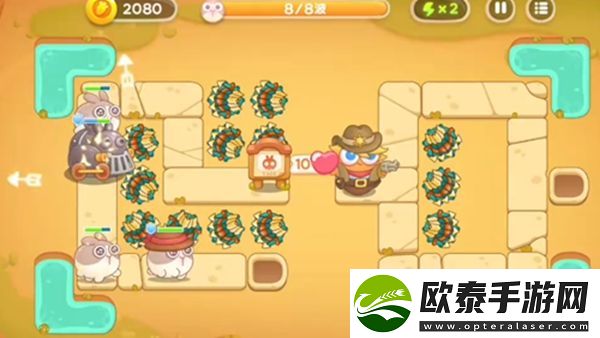 保卫萝卜4波仔很忙第二关无伤通关攻略