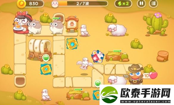 保卫萝卜4波仔很忙第46关攻略