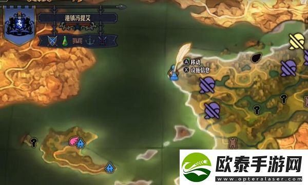 圣兽之王科尔尼亚地区藏宝图挖掘位置介绍