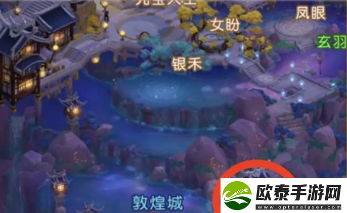 梦幻西游手游月下圆舞曲彩蛋位置大全