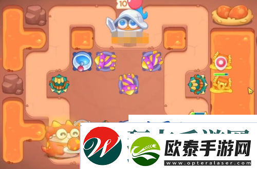 保卫萝卜4饿龙传说第55关怎么过
