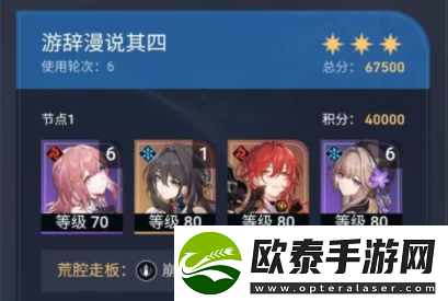 崩坏星穹铁道虚构叙事配队攻略