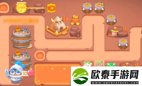 保卫萝卜4饿龙传说第54关怎么过