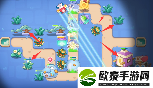 保卫萝卜4阿波道长第9关攻略