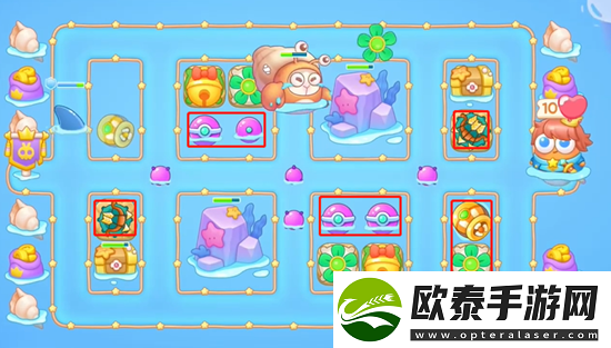 保卫萝卜4海的闺女第105关通关攻略