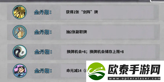 弈仙牌琴剑阵卡组推荐
