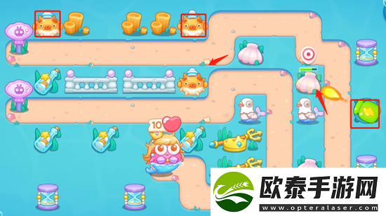 保卫萝卜4海的闺女第39关通关攻略