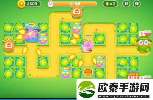 保卫萝卜4绿野奇缘第41关高分通关攻略