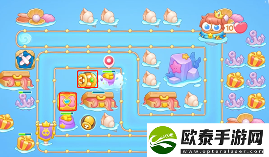 保卫萝卜4海的闺女第19关通关攻略